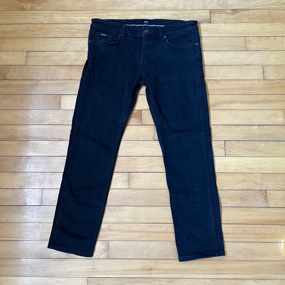 Hugo Boss Black Candiani Italian Stretch Denim Slim Fit Jeans Mens 34x31